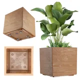 Kadax Pflanzkübel 39 x 40 cm Hellbraun