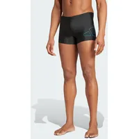 Adidas Big Bars Boxer-Badehose Black / Bright Royal M/L
