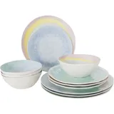 Bo-Camp Melamin Geschirr Set Barfleur Camping Essgeschirr Reise Picknick Teller