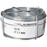 GAH Alberts Alberts 530044 Drahtspule | verzinkt | Draht-Ø 1,1 mm | Länge 50 m