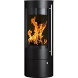 Olsberg Kaminofen Palena Compact 10 kW Ofen wasserführend Stahl-Schwarz Kamin