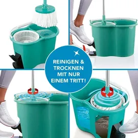 Clean Maxx Power-Wischmopp türkis