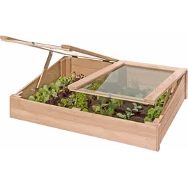 Delta Frühbeet Holz 119 x 80 x 21 cm Braun
