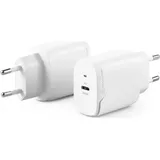 Alogic 1X20 Rapid Power 20W Wandladegerät weiß