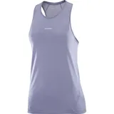 Salomon Core tank top violett Damen blue granite, Größe M