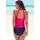 LASCANA Badeanzug Damen Mehrfarbig 42 Cup B