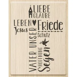 KnorrPrandell Motivstempel Vater unser 6,3x8,5cm