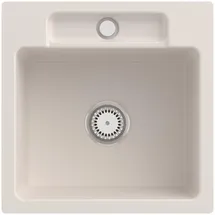 Villeroy & Boch Siluet 50 S flat crema + Handbetätigung
