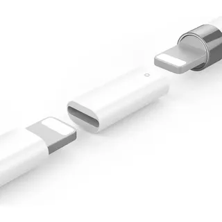 iPad Pro Air Lightning Ladekabel Adapter Für Apple Pencil 1 Ladegerät Adapter - Weiß