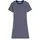 Tommy Hilfiger Shirtkleid Streifen Schwarz/Weiß/Blau 42