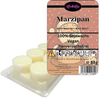 WonderWax Duftwachs WonderWax® Duftwachs Weihnachten 6 Kreise, (Marzipan), Duftrichtung: Mandel & Marzipan