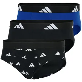 adidas Slip 3er Pack Stretch schwarz|weiß|grün S