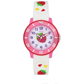 s.Oliver SO-4000-PQ Kinder-Armbanduhr, Kunststoff-Gehäuse - Bunt
