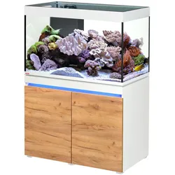 EHEIM incpiria reef 330 Meerwasser-Riff-Aquarium mit Unterschrank alpin-natur