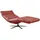 KAWOLA Relaxliege LETICIA Leder 0 x 0 x 0 cm rot mit Relax-Funktion