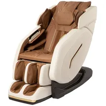 Wellira Massagesessel WELLIRA 3D elektrisch 80 x 110 x 90 cm Braun mit Liegefunktion