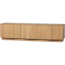 Woood Zuma Lowboard 200 cm Braun Holz