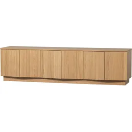 Woood Zuma Lowboard 200 cm Braun Holz