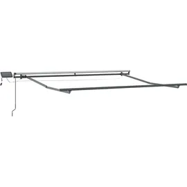 vidaXL Einziehbare Markise 500 x 300 cm taupe