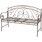 Garden Pleasure Saket 146 x 53 x 96 cm braun inkl. Klapptisch