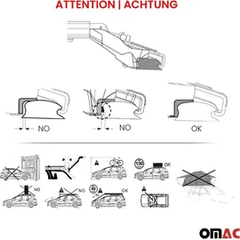 Omac Dachträger Relingträger für BMW 3er Touring G21 2019-2025