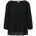 Plisseebluse mit 3/4-Arm