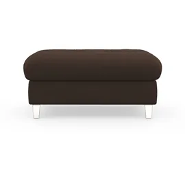 sit&more Hocker Marano mit Stauraum 102 x 43 x 67 cm Braun