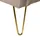 Beliani Polsterbett 180 x 200 cm Taupe
