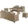 Konifera Amsterdam Gartenlounge-Set 16-tlg. beige
