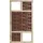 Tetzner & Jentzsch 2 Fenster Weidengeflechtzaun 94 x 180 cm braun