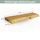 deluke Wandregal 70 x 22 x 4 cm Braun