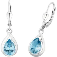 Amor Ohrhänger 2017160 blau Silber 925 mit Aquamarin