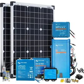 Offgridtec VeCore S monokristallin 100 W inkl. MultiPlus12/800/35 Wechselrichter + 640 Wh