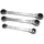 TOOLCRAFT Doppel-Ringratschenschlüssel-Satz 3-tlg. 8 - 19 mm