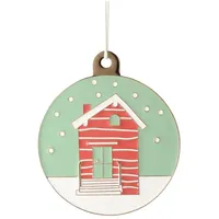 Räder Design Christbaumschmuck Winterornament - Schneehütte