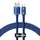 Baseus Crystal Shine Kabel USB zu USB-C 100W 1,2m Blau