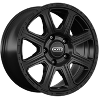 Dotz Dotz, Kalahari black, 8x17 ET30 5x127 71,6, black matt