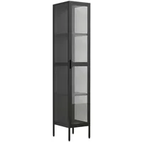 VCM Vitrine – Schwarz , Maße cm