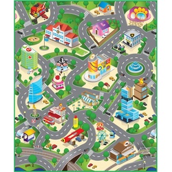 VN Toys, Spielteppich + Spielmatte, Speed Car - Play Mat (120 cm) (41700)