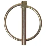 PRO PLUS Klappsplint 6 mm mit Ring, Silber