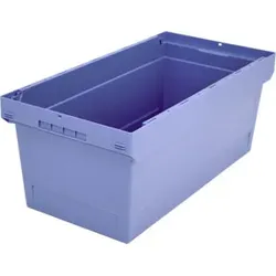 Bito Mehrwegbehälter ohne Zubehör/Gefahrgut / MB 84321 L800xB400xH353 mm, taubenblau