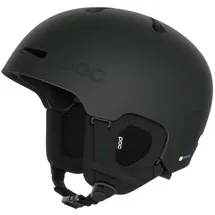 POC Fornix MIPS Pow JJ Skihelm (Größe 51-54CM, oliv)