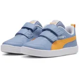 Puma Courtflex V2 V Ps Sneaker, Zen Blue Clementine White,