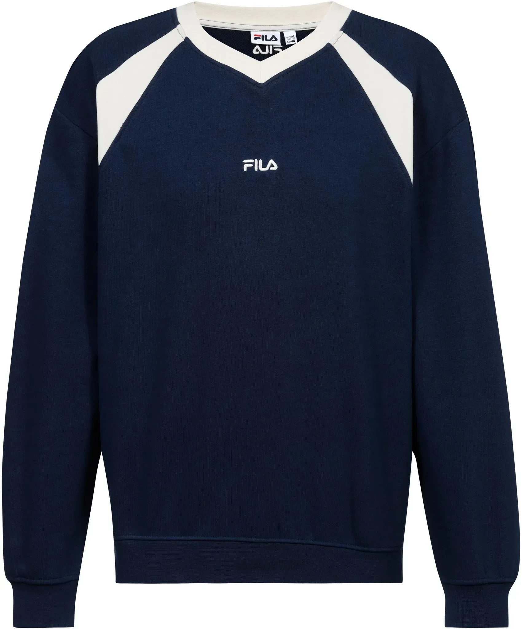 FILA Sweatshirt Herren in black iris, Größe XL - schwarz