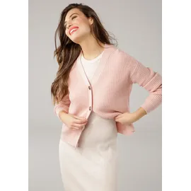 LAURA SCOTT Strickjacke Rosa XL