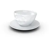 Fiftyeight Kaffeetasse Lachend weiß
