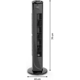 Medion E11 TF Turmventilator 45 cm Schwarz