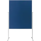 magnetoplan Moderationswand 120,0 x 150,0 cm marineblau