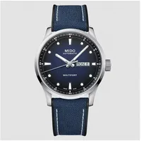 Mido Schweizer Uhr Herrenuhr Multifort M Automatik blau