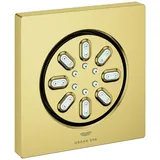 Grohe Seitenbrause 26802 Rainshower Aqua eckige Form cool sunrise gebürstet, 26802GN0 26802GN0